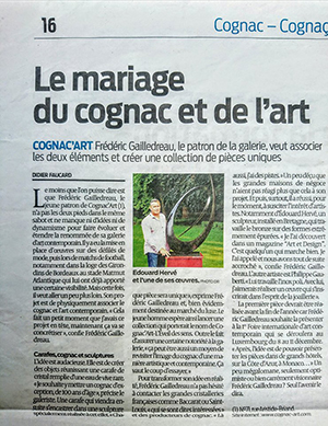 Le mariage du Cognac et de l'Art