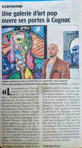 Une galerie d'Art Pop ouvre à Cognac 